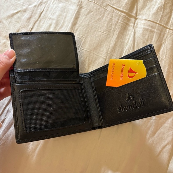 Gift for Dad Husband Grandpa - Men’s Leather Wallet - high quality leather - Picture 6 of 8